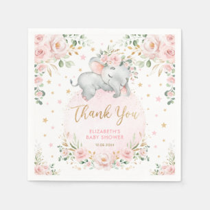 Guardanapo De Papel Rosas Dourados E Bonitos Favoritos De Chá de fral