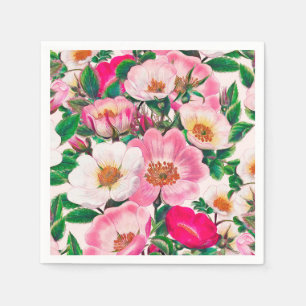 Guardanapo De Papel Rosas Silvestres