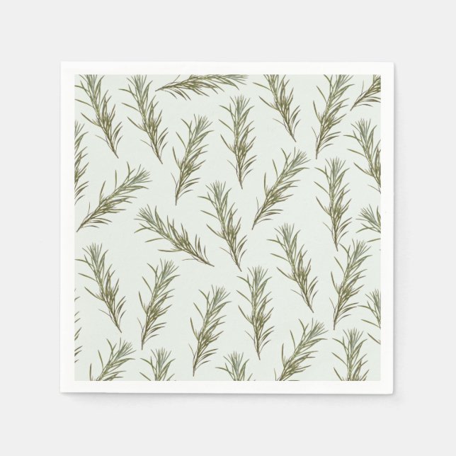 Guardanapo De Papel Rosemary Whispers (Frente)