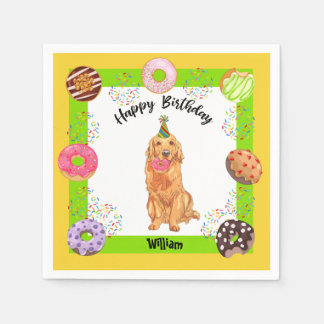Guardanapo De Papel Rosquinhas de Nápoles para Festa de aniversário de
