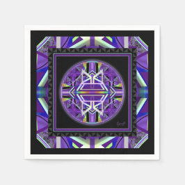 Guardanapo De Papel Roxo W3