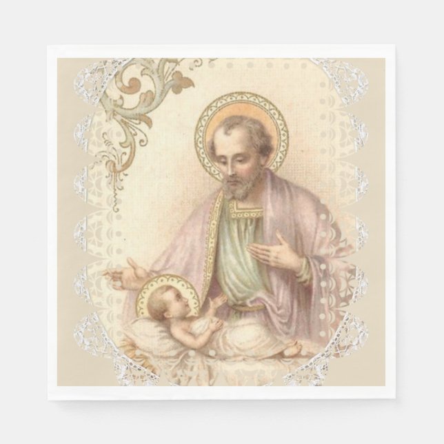 Guardanapo De Papel Rua Joseph Day Banquete Napkins (Frente)