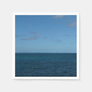 Guardanapo De Papel Rua. Lucia Horizon Blue Ocean