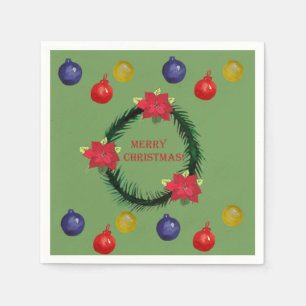 Guardanapo De Papel Rua Natal Decorativo Napkins
