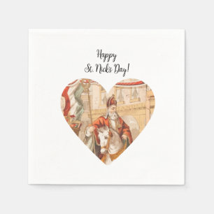 Guardanapo De Papel Rua, Rua do Nicholas Heart Sinterklaas.