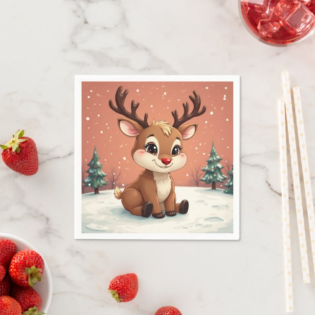 Guardanapo De Papel rudolph (Insitu)