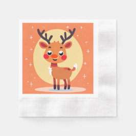 Guardanapo De Papel Rudolph Paper Napkin