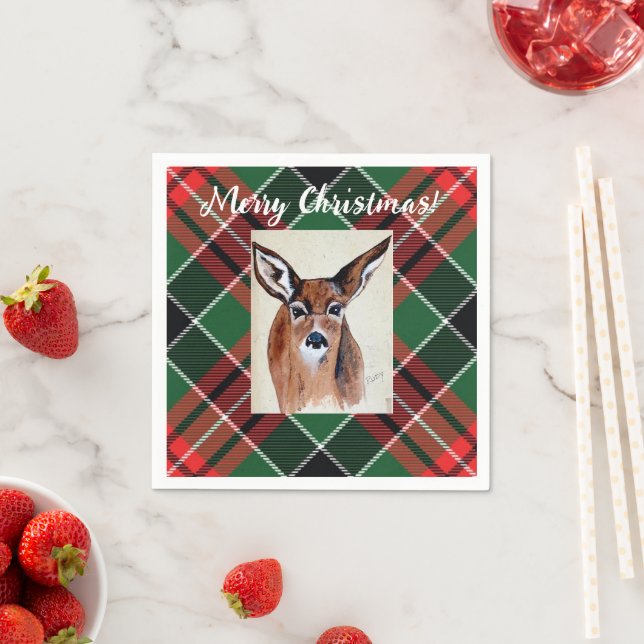 Guardanapo De Papel Rudy Christmas Napkins (Insitu)