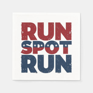Guardanapo De Papel Run Spot Run Trump 2024 eleição Trump Vance