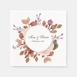 Guardanapo De Papel Rustic Boho Wedding Napkins