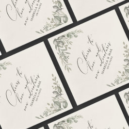 Guardanapo De Papel Rustic Chic Muted Greenery New Adventures Paper