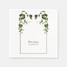 Rustic Eucalyptus deixa casamento