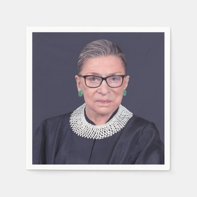 Guardanapo De Papel Ruth Bader Ginsburg (Frente)