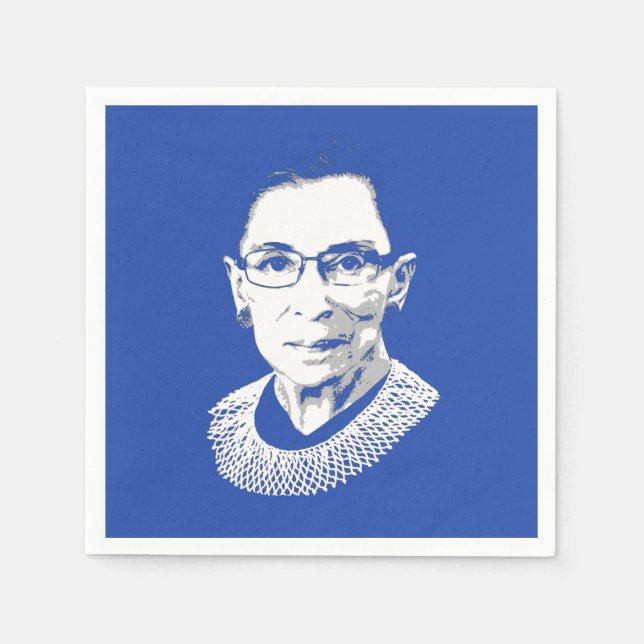 GUARDANAPO DE PAPEL RUTH BADER GINSBURG (Frente)