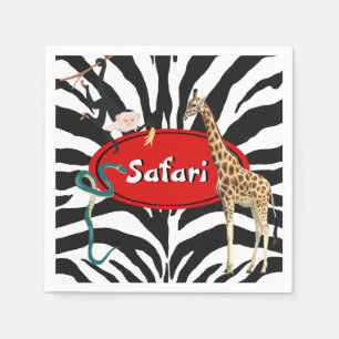 Guardanapo De Papel Safari