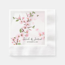 Guardanapo De Papel Sakura Japonês Cherry Blossom Asiático