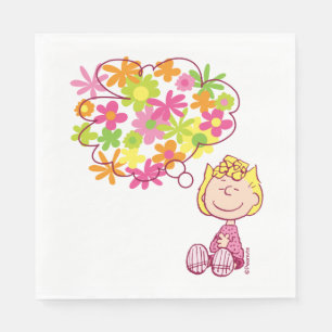 Guardanapo De Papel Sally Pensando em Flores