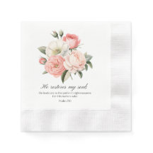 Salmo 23:3 Ele Restaura Flores da Minha Alma