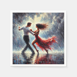 Guardanapo De Papel Salsa dance