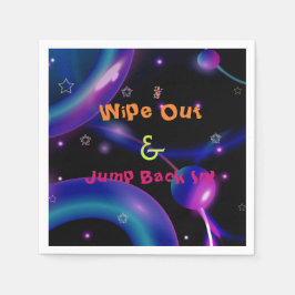 Guardanapo De Papel Saltar Trampoline festa de aniversário de menina c