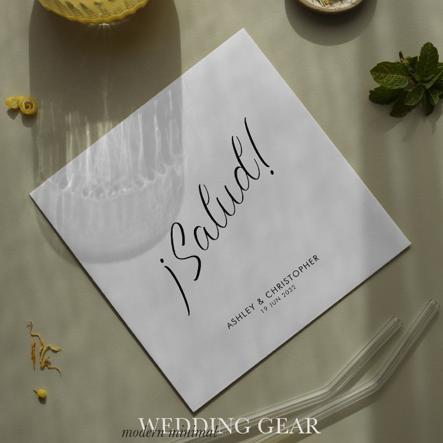 Guardanapo De Papel Salud! Mínimo qualquer coquetel de ocasião (Criador carregado)