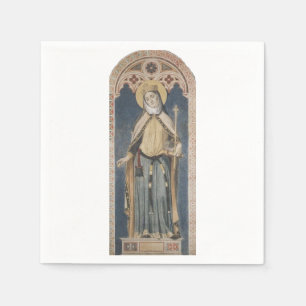 Guardanapo De Papel Santa Adelaide da Itália Arte da Misericórdia Impe