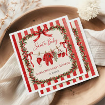 Santa Baby Inverno Natal Baby Shower