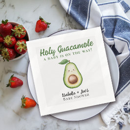 Guardanapo De Papel Santa Guacamole - Chá de fraldas Engraçado