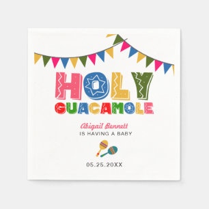 Guardanapo De Papel Santa Guacamole Fiesta Chá de fraldas Bonita Colo