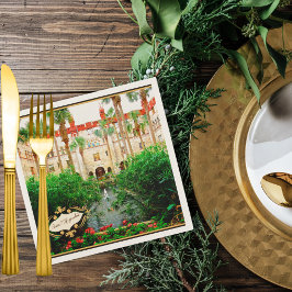 Guardanapo De Papel Santo Augustine Florida Lightner Museum & Gardens