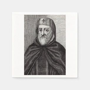 Guardanapo De Papel Santo Ephrem, teólogo cristão sírio