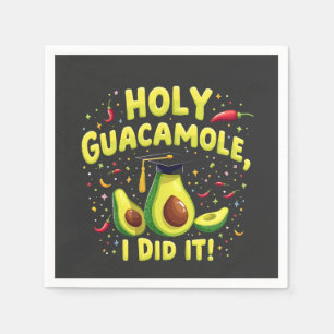 Guardanapo De Papel Santo Guacamole Eu Fiz Isso Graduação Cinco De May