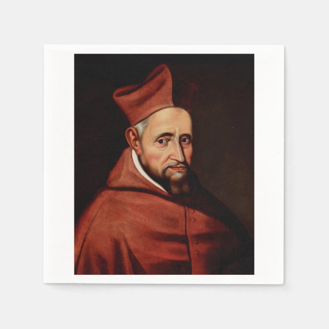 Guardanapo De Papel Santo Roberto Belarmino Padroeiro dos Advogados Ca (Frente)