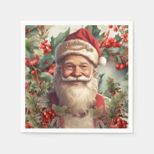 Guardanapo De Papel Santo Santa Claus Nicholas Natal