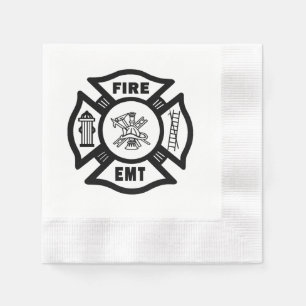 Guardanapo De Papel Sapador-bombeiro EMT