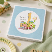 Sapo Menino Caprichoso | Papel de Aniversário Pers