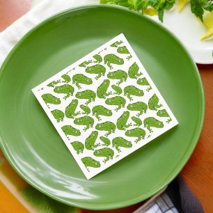 Guardanapo De Papel Sapo Verde