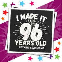 Sarcástico de 96 anos Meme Engraçado 96º aniversár