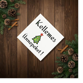 Guardanapo De Papel Saudações de feriados húngaros