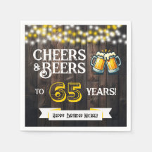 Saudações e Cervejas para os 65 Anos da Festa de A