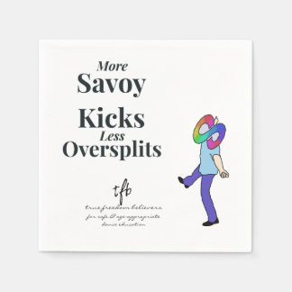 Guardanapo De Papel Savoy Kicks vs. Oversplits