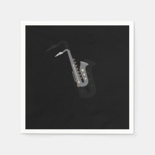 Guardanapo De Papel Saxofone Aer de Instrumentos Musicais Fantásticos