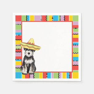 Guardanapo De Papel Schnauzer diminuto da festa