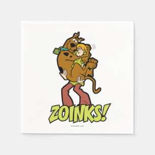 Guardanapo De Papel Scooby-Doo e Zoinks desgrenhado!