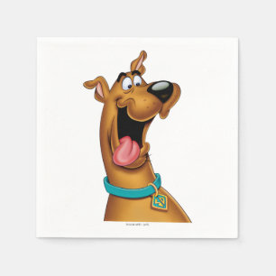 Guardanapo De Papel Scooby-Doo excitou a cara