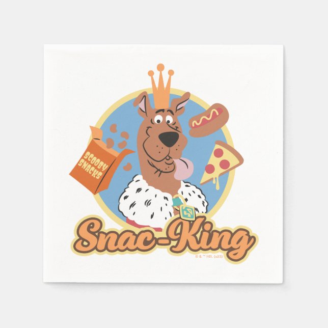 Guardanapo De Papel Scooby-Doo Snac-King (Frente)