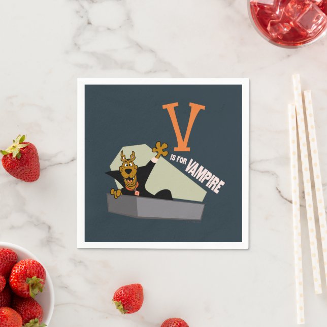 Guardanapo De Papel Scooby-Doo | V é para Vampiro (Insitu)