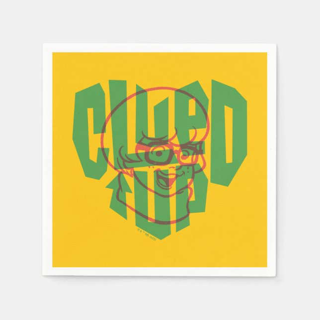 Guardanapo De Papel Scooby-Doo | Velma Enfileirado (Frente)