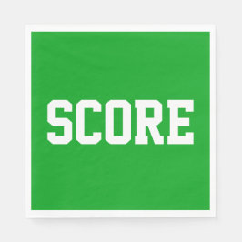 Guardanapo De Papel SCORE Esportivo Branco Texto Atlético em Verde Bri