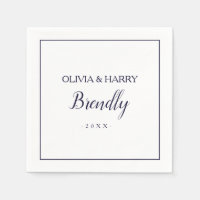 Script Elegante | Livro Branco Napkin